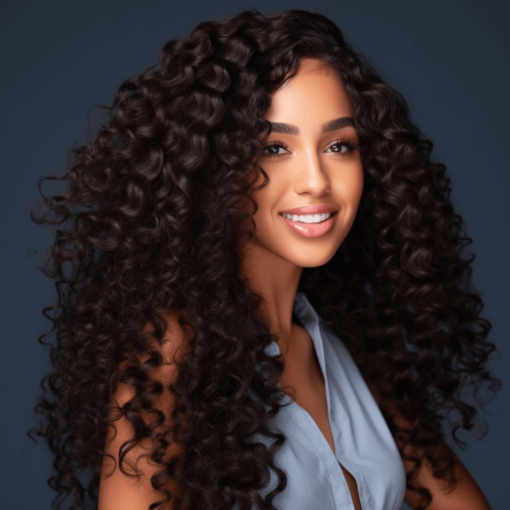 Curly  Lace Front Wig